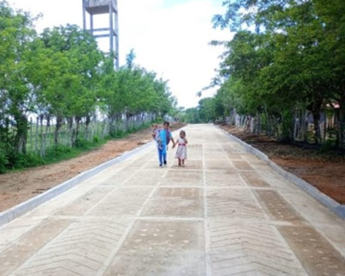 Fotografía Convenios de Caminos Comunitarios.