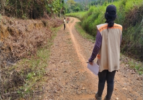 Fotografía Convenios de Caminos Comunitarios.