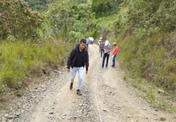 Fotografía Convenios de Caminos Comunitarios.