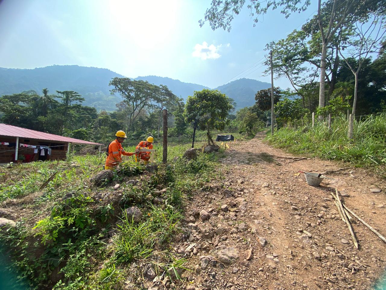 Fotografía Convenios de Caminos Comunitarios.